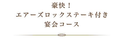 エアーズロック付き